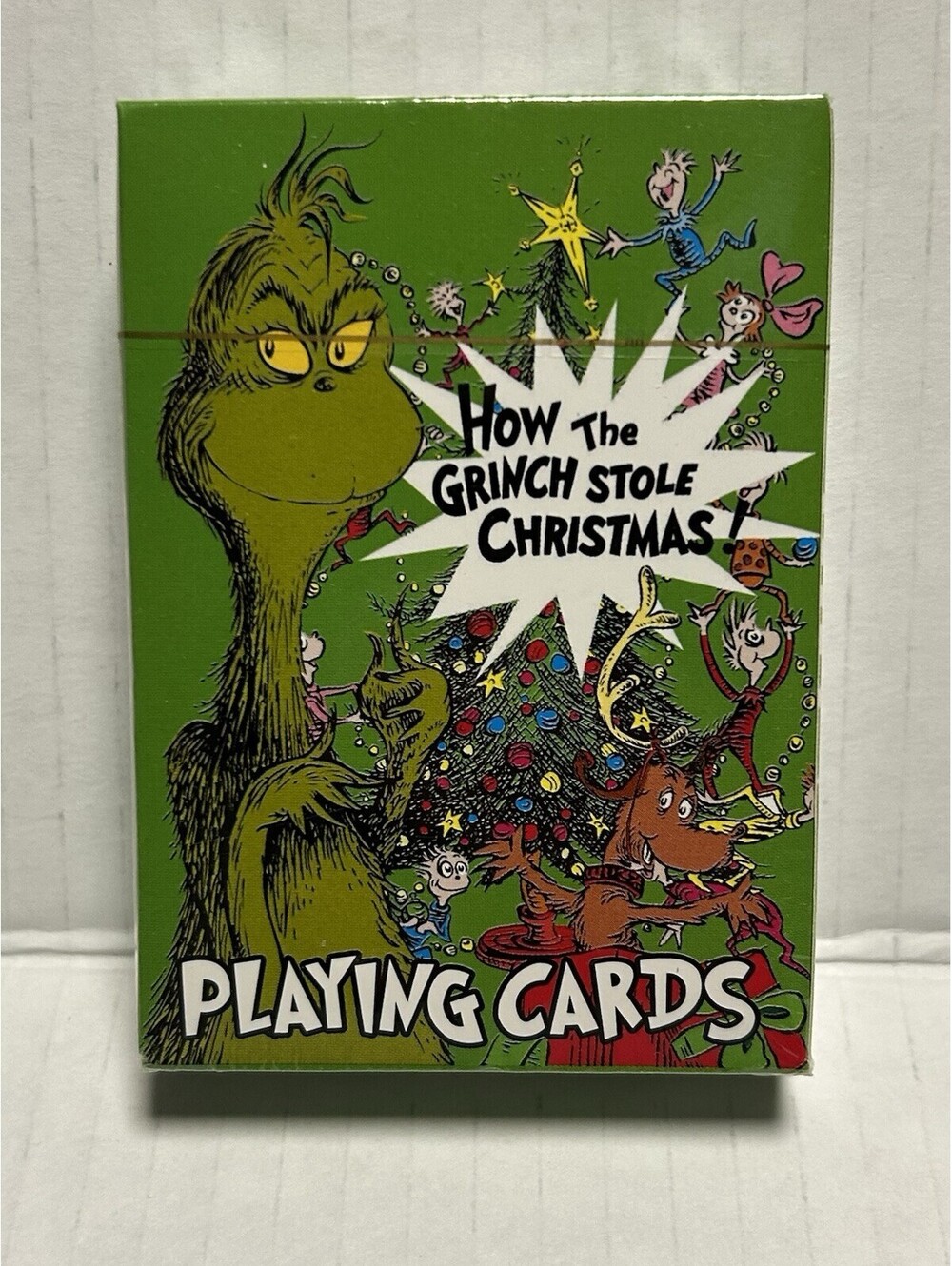 How The Grinch Stole Christmas Playing Cards New & Sealed Pack